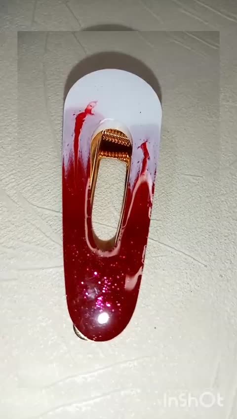 گیره دو رنگ رزینی