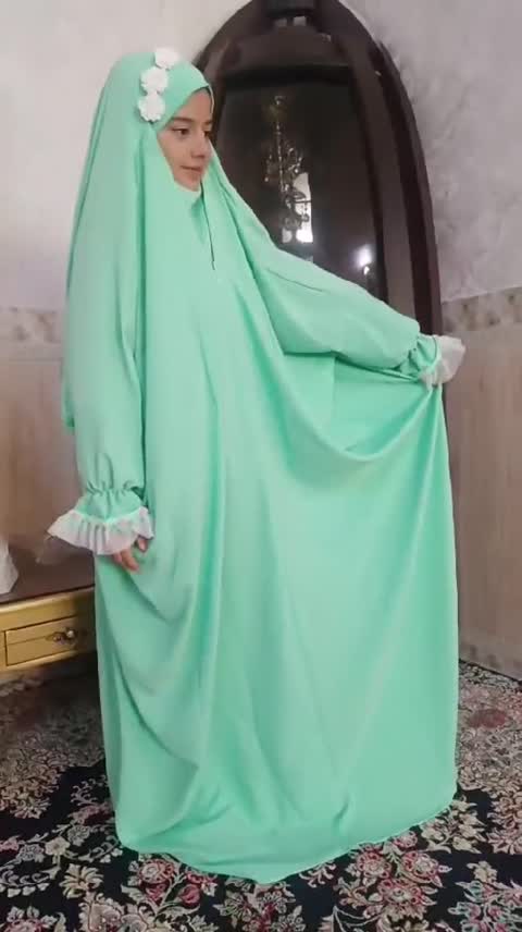 چادر کرپ الیزه پک جشن تکلیف