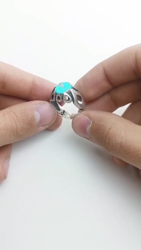 انگشتر نقره مردانه 