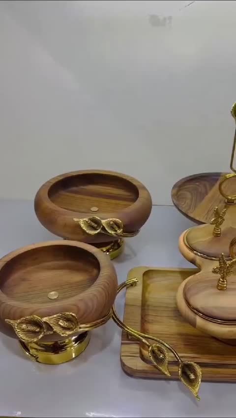 ست پذیرایی چوبی لیلیوم ارسال رایگان