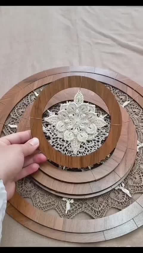 ماندالا دیوار کوب شش عدی