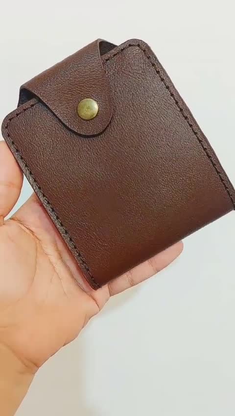 کیف جیبی چرم طبیعی دست دوز