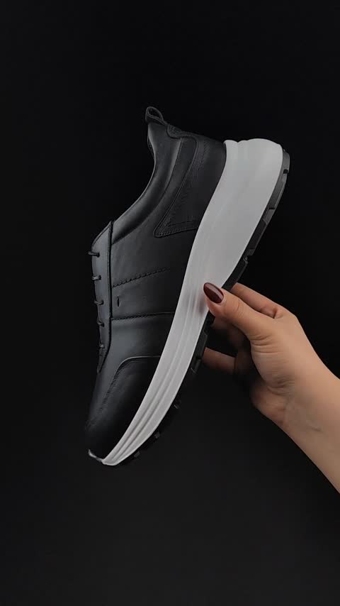کفش چرم مردانه اسپرت S1074