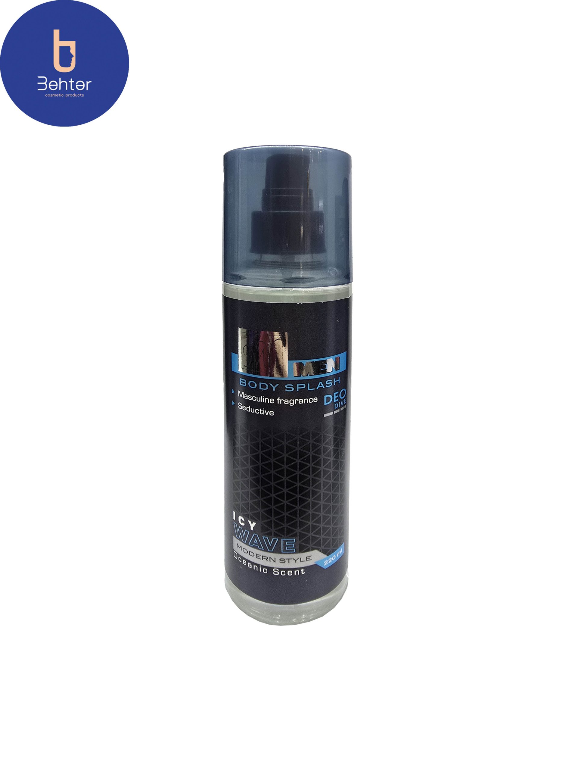 بادی اسپلش برند مای مدل آیسی ویو حجم 220میل Body Splash My Brand ,Icy Wave Model, Volume 220ml