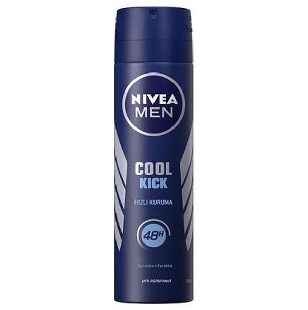 اسپری ضد تعریق مردانه نیوا Nivea مدل Cool Kick حجم 150 میل