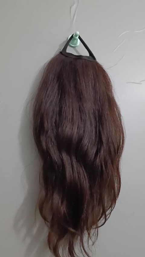 دم اسبی با موی طبیعی