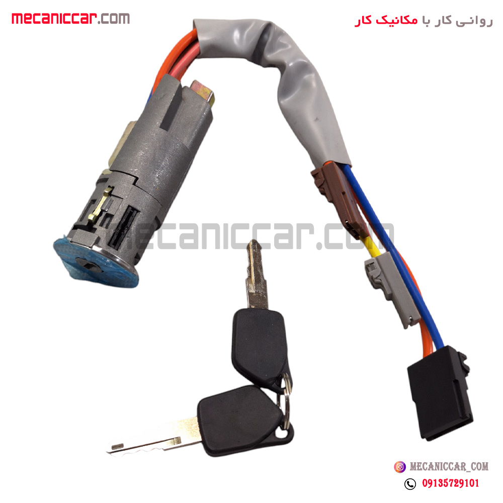 سوئیچ استارت تکی پژو 405 و پارس و سمند مجد