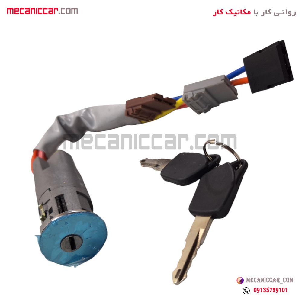 سوئیچ استارت تکی پژو 405 و پارس و سمند مجد