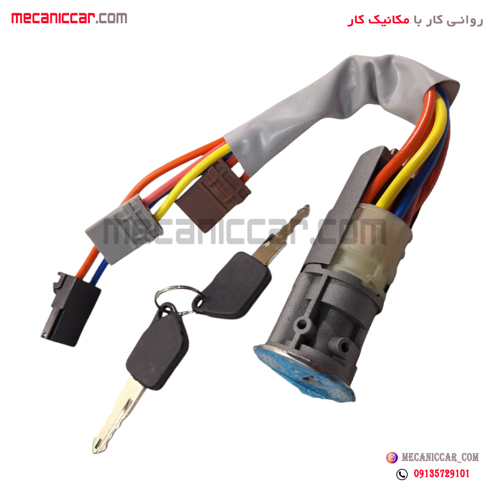 سوئیچ استارت تکی پژو 405 و پارس و سمند مجد