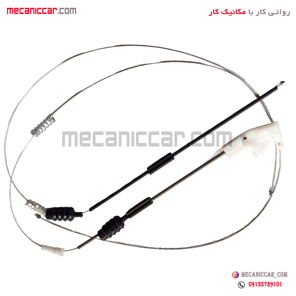 مجموعه سیم (کابل) شیشه بالابر کامل راست پراید سبزوار