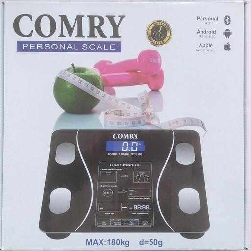 ترازو دیجیتال کمری مدل COMRY 01 مدل بلوتوثی