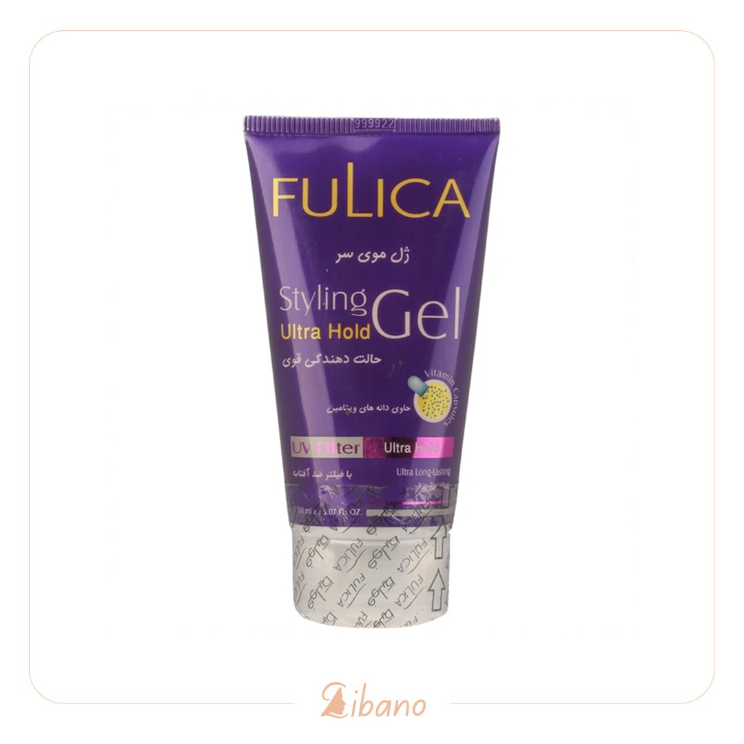 ژل مو فولیکا مدل Ultra Hold مناسب انواع مو حجم 150 میلی لیتر