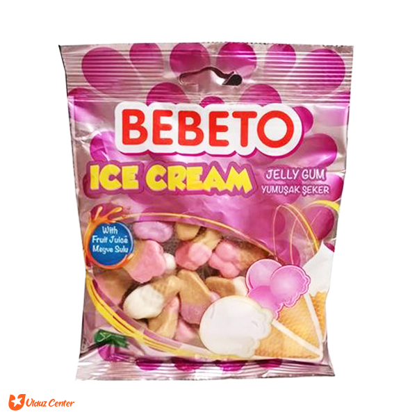 پاستیل ببتو 80 گرم بستنی