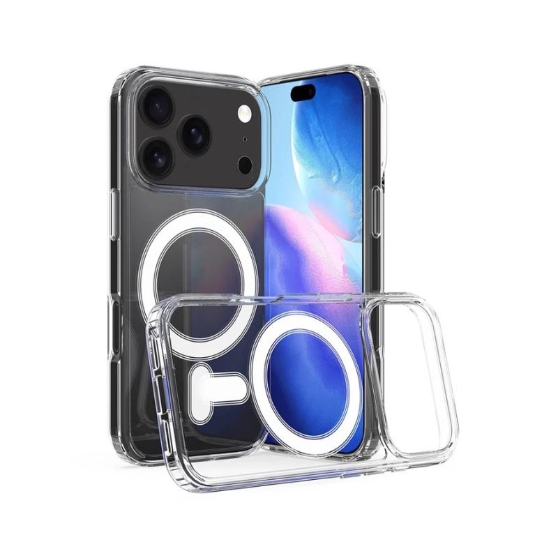 قاب شفاف مگسیف گوشی iPhone 17 Pro Max