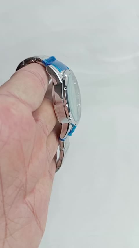 ⌚ ساعت مچی مردانه استیل (طرح اتوماتیک) پشت شیشه
