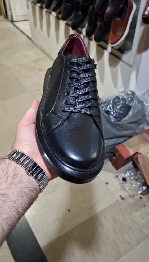 کفش ونس چرم مدل فلوتر
