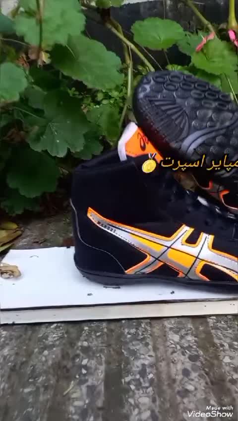 کفش کشتی اسیکس زیره برجسته سایز 35 تا 45