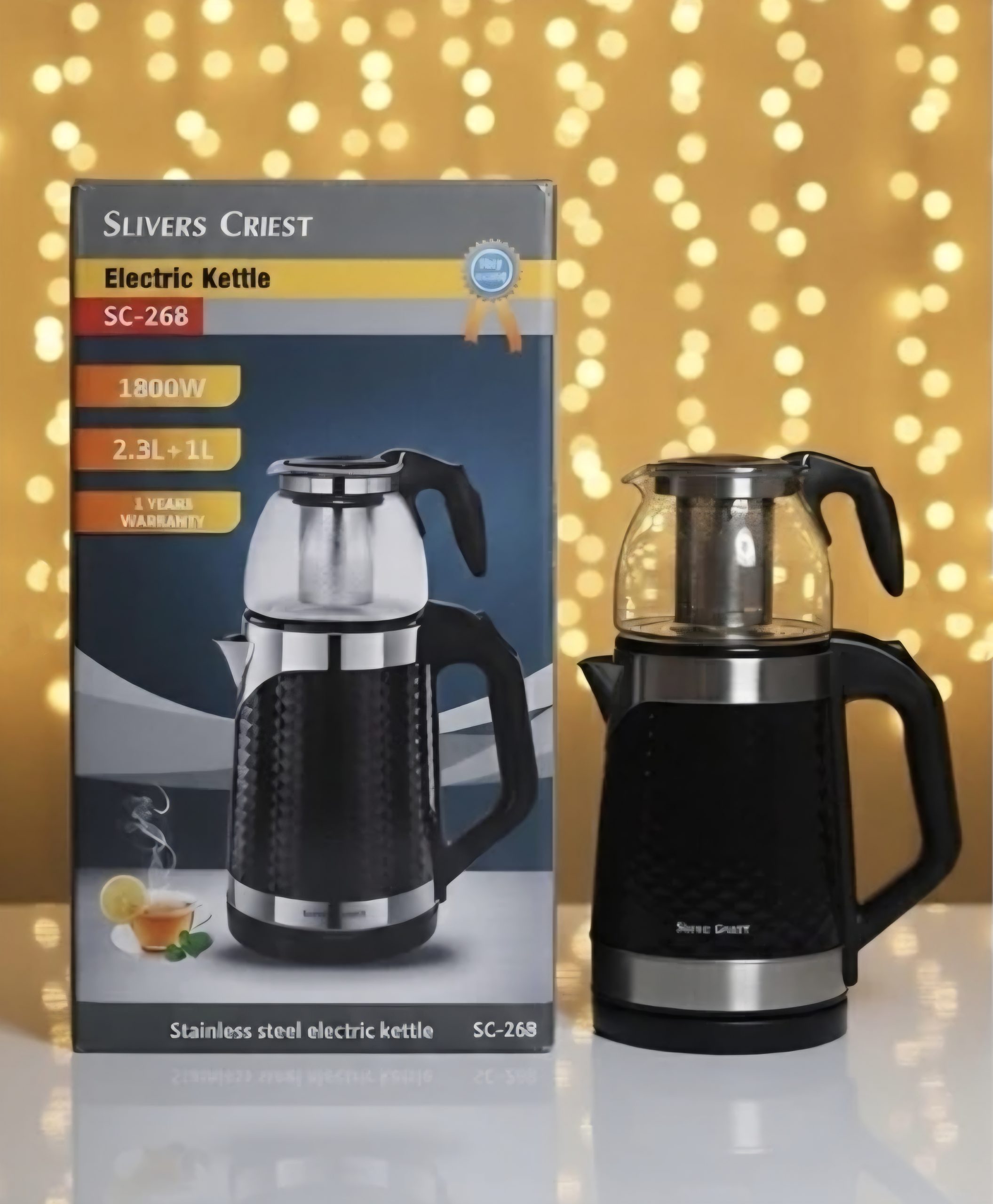 چای ساز روهمی SLIVERS CRIEST مدل SC_268