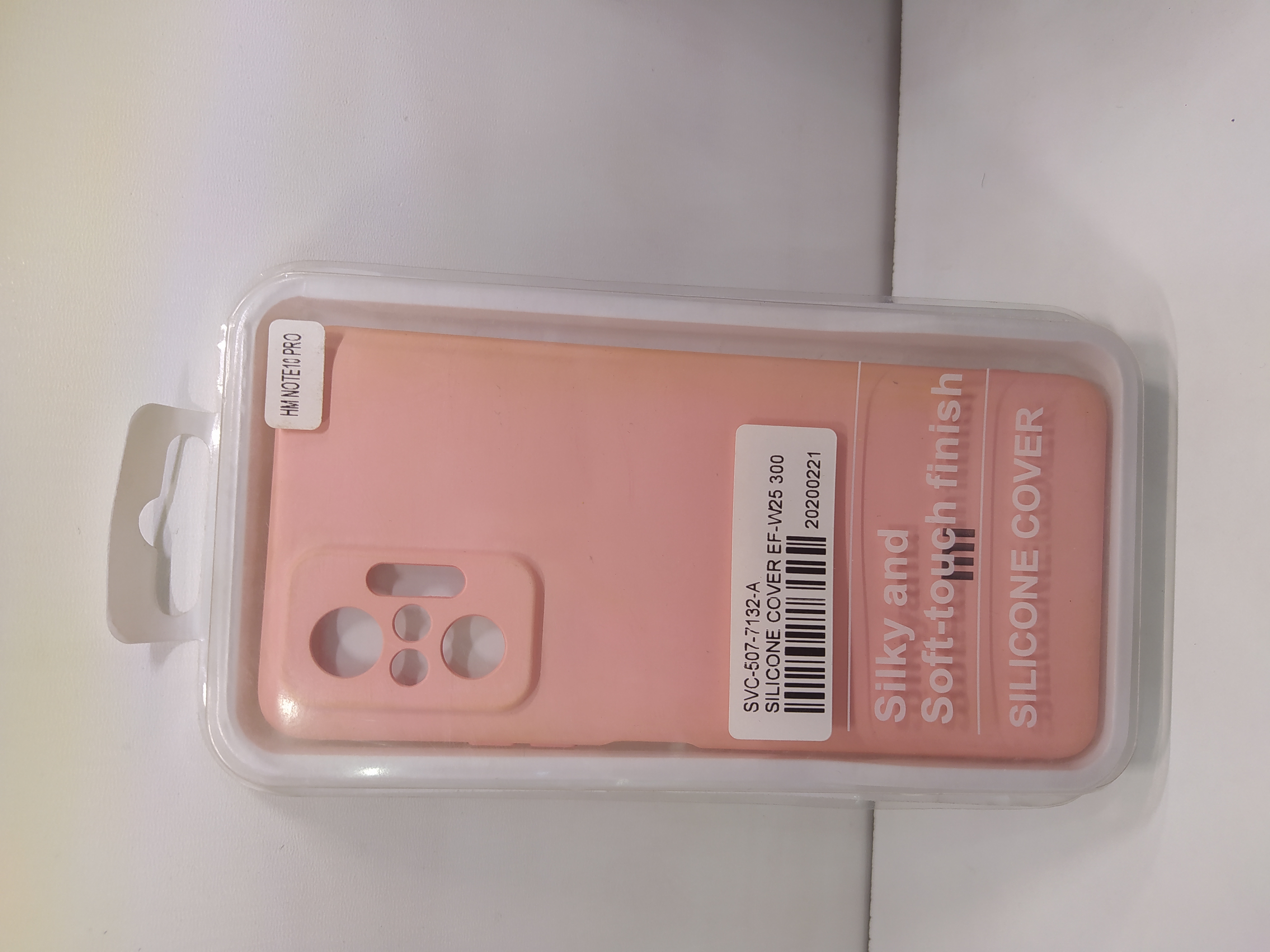 قاب سیلیکونی پاک کنی اورجینال درجه یک Xiaomi Redmi Note 10 Pro-4G / Redmi Note 10 Pro Max