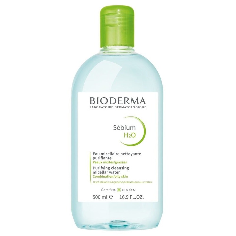 میسلار واتر بایودرما پوست چرب و مختلط 500 میل – Bioderma Sébium H2O Micellar Water (500ml)