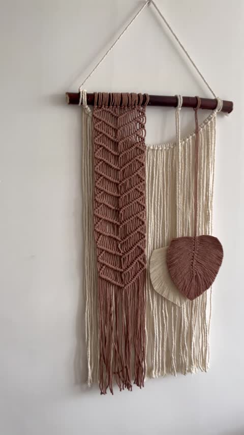 دیوار کوب مکرومه 