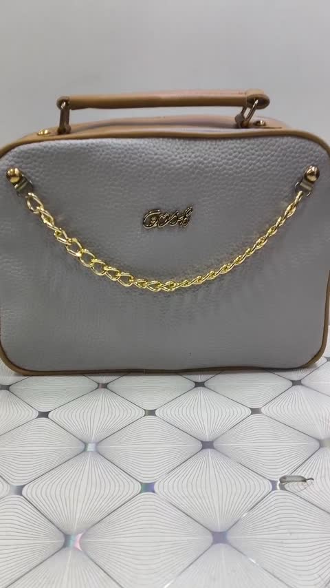 کیف زنانه طوسی رنگ 