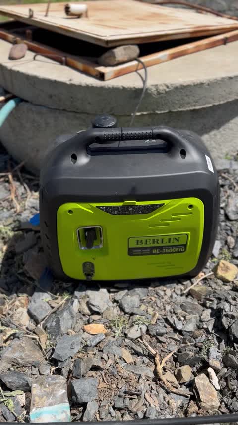 موتور برق 4/5 کیلو وات جنرال برلین دو گانه سوز BE4500EIG