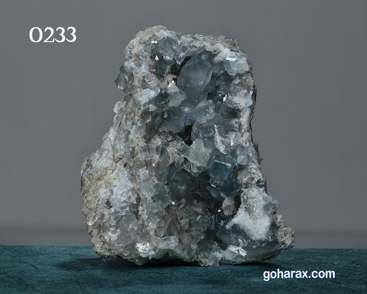 سنگ زینتی سلستین سبز آبی | code:0233