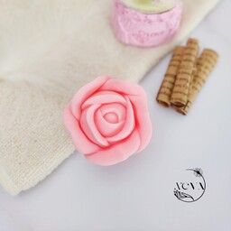 صابون تزئینی دست ساز  طرح گل رز  