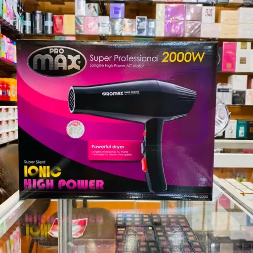 سشوار آیونیک 2000 وات حرفه ای پرومکس 7200 ا Hair Drier PRO MAX 7200