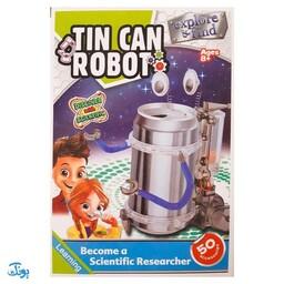 ساختنی سولار ربات قوطی کنسرو Solar Robot Tin Can