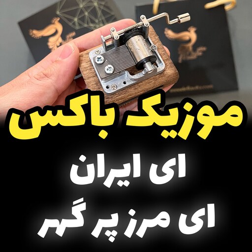 موزیک باکس ملودی ای ایران برند اینو دلا ویتا همراه با جعبه و ساک دستی مدلwb