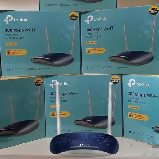 مودم روتر VDSL،ADSL تی پی لینک مدل TDW9960 یکسال گارانتی