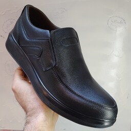 کفش مردانه اسپرت طبی راحتی روزمره برند کارخانه ای انتخاب مخصوص کمر زانو و پاشنه پا  رسمی اداری پیاده روی بی بند مشکی