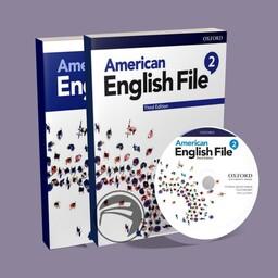 کتاب آمریکن انگلیس فایل American English File 2 چاپ Third Edition