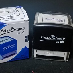 مهر لیزری اتوماتیک مستطیل لیزر استامپ LS30 مناسب مهر خاتم
