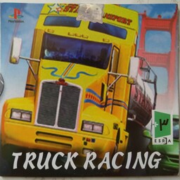 لوح زرین رانندگی با کامیون truck racing پلی استیشن1 playstation1