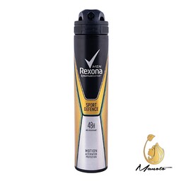 اسپری بدن مردانه رکسونا Rexona مدل SPORT DEFENSE حجم 200 میل