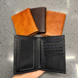 کیف جیبی مردانه چرم طبیعی برند ماه چرم