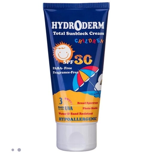 کرم ضد آفتاب کودکان هیدرودرم  حجم 50 میلی لیتر

