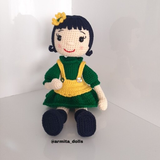 عروسک بافتنی دختر  اِما