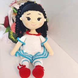 عروسک بافتنی دختر ملوان