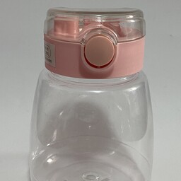 قمقمه کودک مدل بنددار گنجایش 1 لیتر رنگ صورتی
