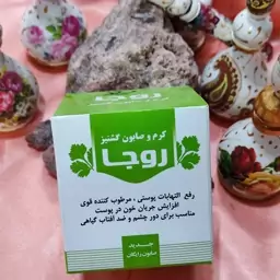 کرم و صابون گشنیز روجا