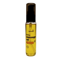 روغن ماساژ گیاهی با رایحه طبیعی ژرانیوم (شمعدانی معطر) حجم 50 میلی لیتر