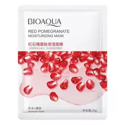 ماسک ورقه ای انار مرطوب کننده صورت Bioaqua