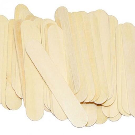 آبسلانگ چوبی 30 عددی با بسته بندی سلفونی مناسب معاینه پزشکان  