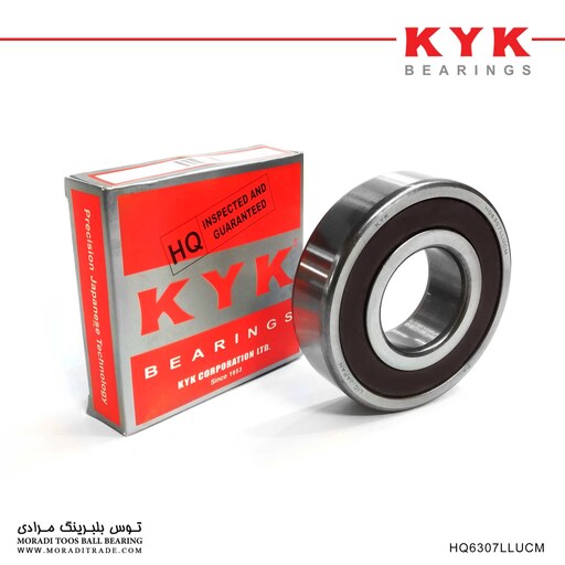 بلبرینگ6307LLUCM مناسب گیربکس تویوتا 2000 و 1600 برند KYK ژاپن