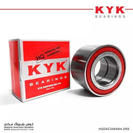 بلبرینگ چرخ جلو دوو DAC3464W4-2RS برند KYK ژاپن