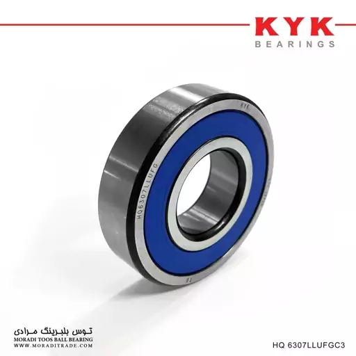 بلبرینگ صنعتی- ماشینی 6307LLUFG برند KYK ژاپن